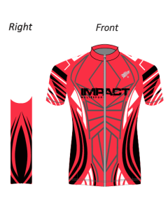 Jersey, RBX, LS, Large, Rocket red/Carbon